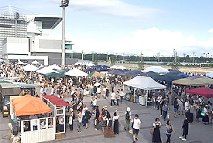 真夏の東京蚤の市at大井競馬場
